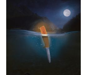 Cuchillo de rescate flotante con mango fluorescente | 1446-FLOAT